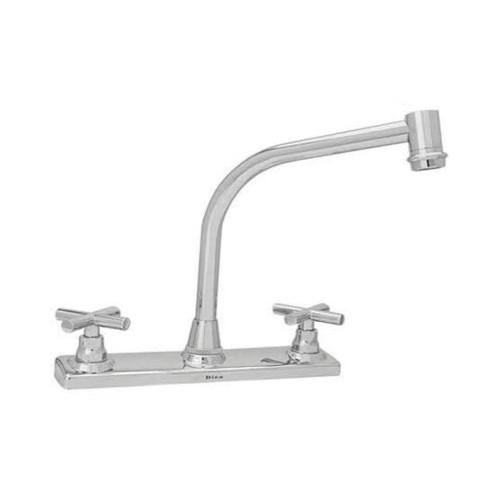 MEZCLADORA 8 FREGADERO CON CUBIERTA Y MANERAL F-4323 DICA