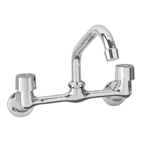 MEZCLADORA DE PARED DE 8" PARA FREGADERO DICA