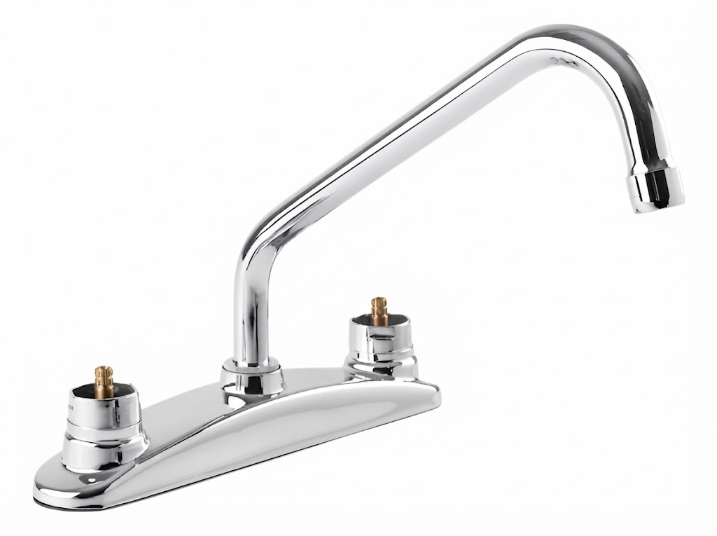 MEZCLADORA DE 8" SIN MANERALES PARA FREGADERO F-318 URREA