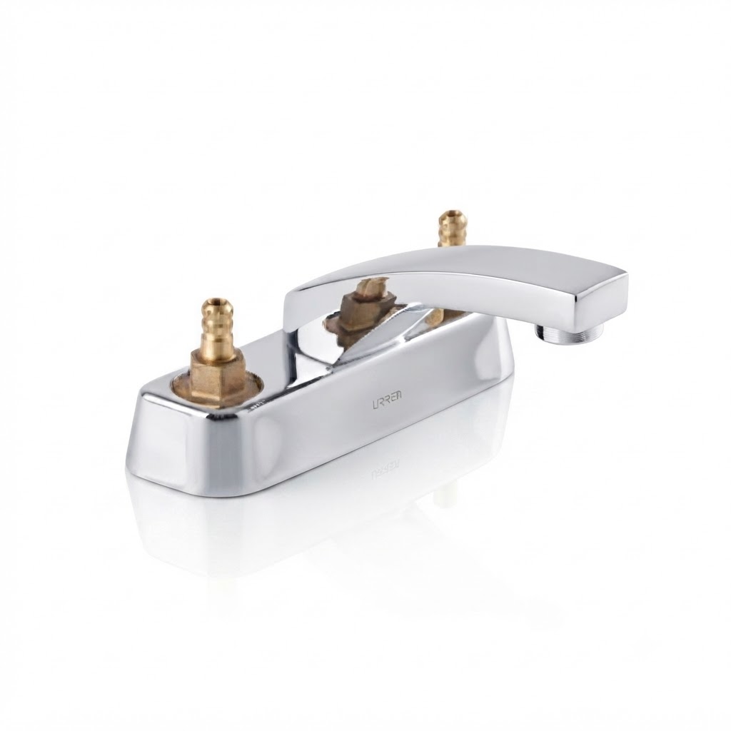 MEZCLADORA PARA LAVABO 4 F-46 SIN MANERAL URREA DISEÑO