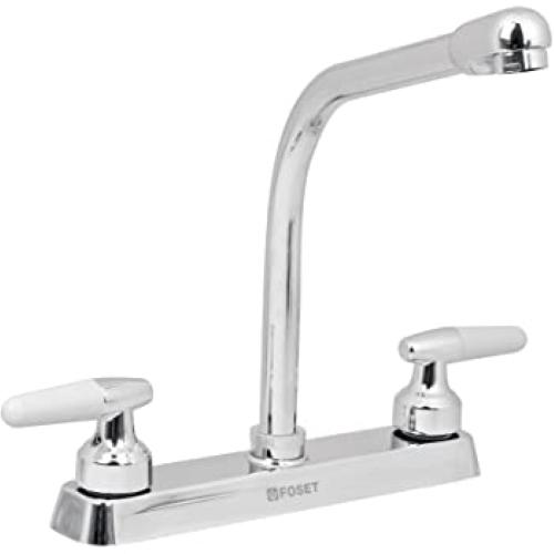 MEZCLADORA 8 PARA FREGADERO CUELLO LARGO FOSET (FP-317P)