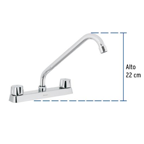 MEZCLADORA BASIC 8 PARA FREGADERO FOSET (F-318)