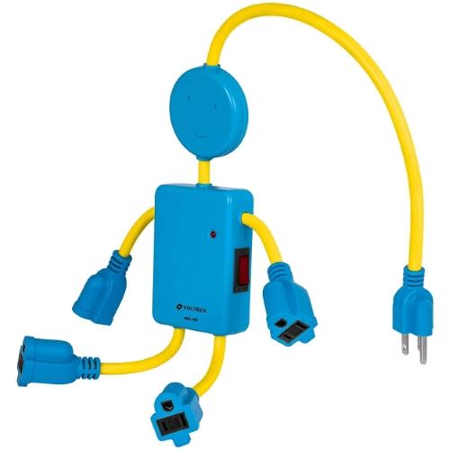MULTICONTACTO DE NIÑO 4 ENTRADAS VOLTECH