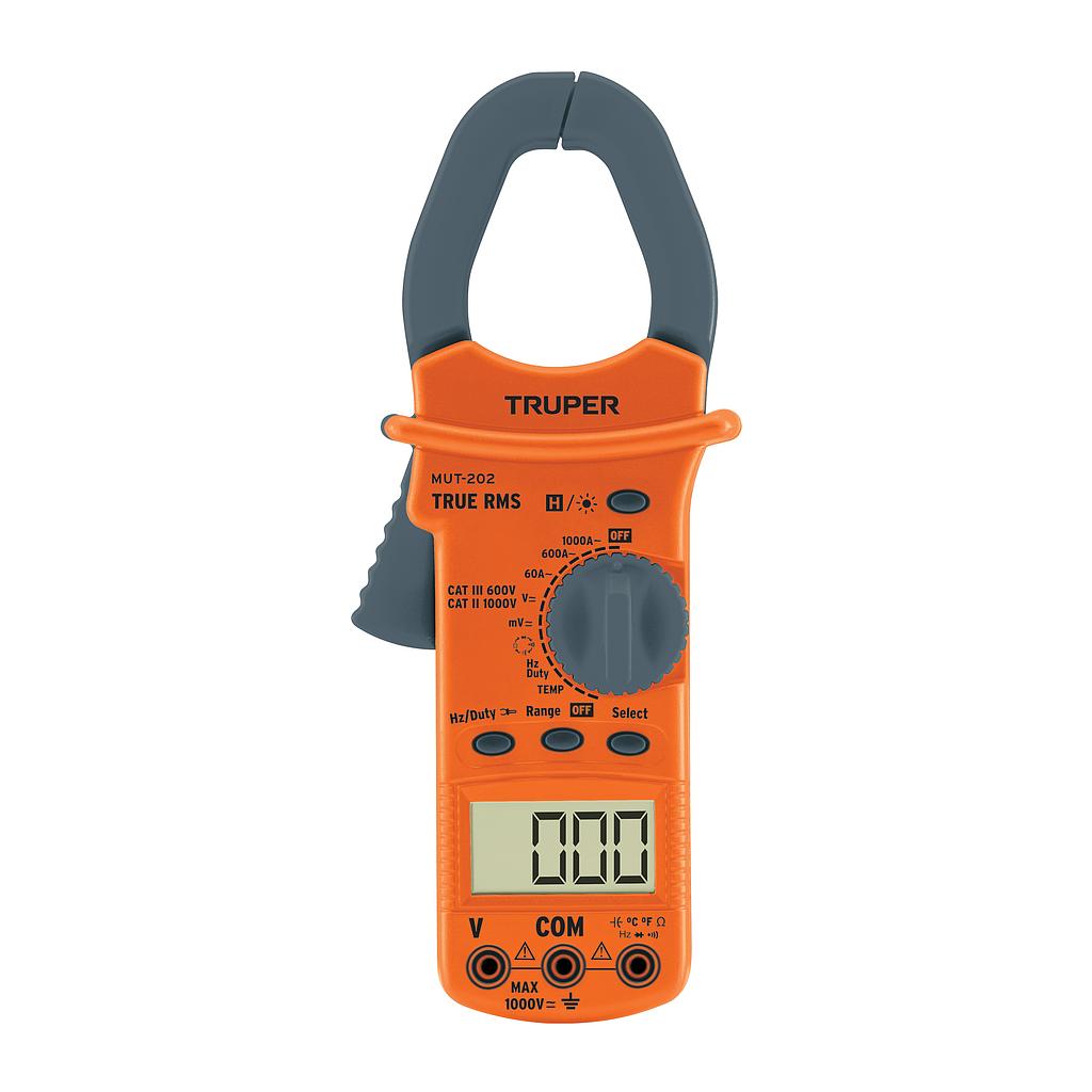 MULTIMETRO PARA MANTENIMIENTO INDUSTRIAL CON GANCHO TRUPER