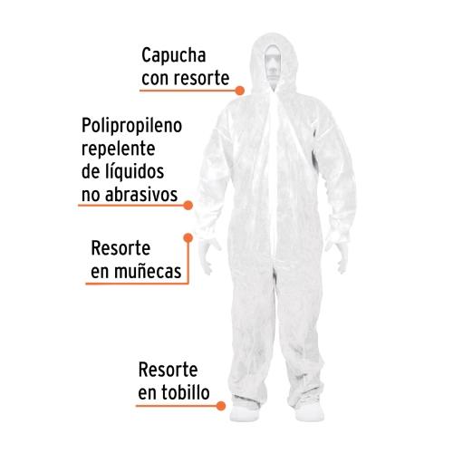 OVEROL DESECHABLE TALLA GDE TRUPER