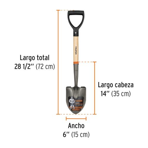 PALA CAJUELERA REDONDA TRUP