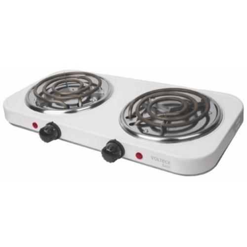 PARRILLA ELECTRICA DOBLE BLANCO VOLTECK BASIC