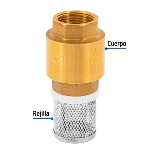 PICHANCHA 3/4 REJILLA ACERO INOXIDABLE FOSET