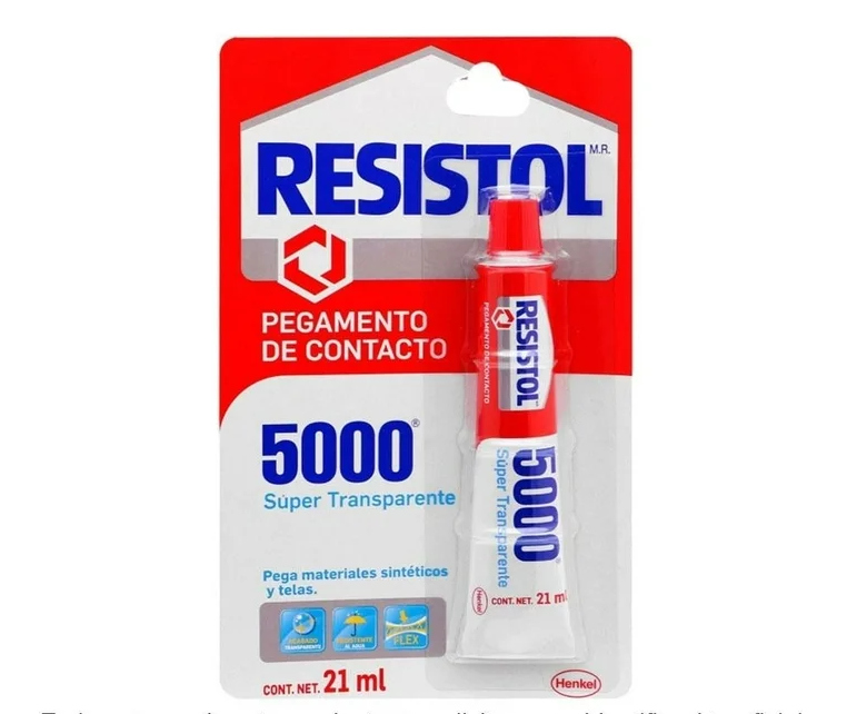 RESISTOL TRANSPARENTE 5000 TUBO 21 ML