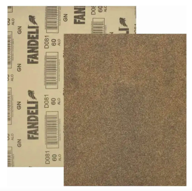 LIJA P/MADERA D081 GRADO 60 FANDELI