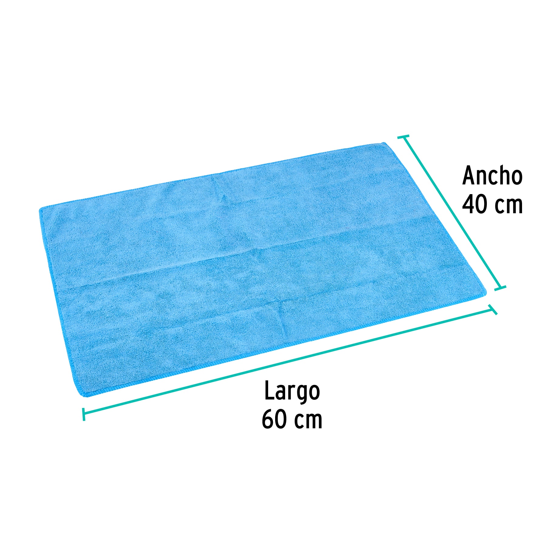 TOALLA DE MICROFIBRA DE 40 X 60 CM KLINTEK