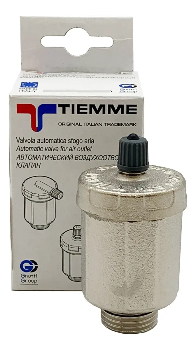 VALVULA ELIMINADORA DE AIRE 1/2 TIEMME